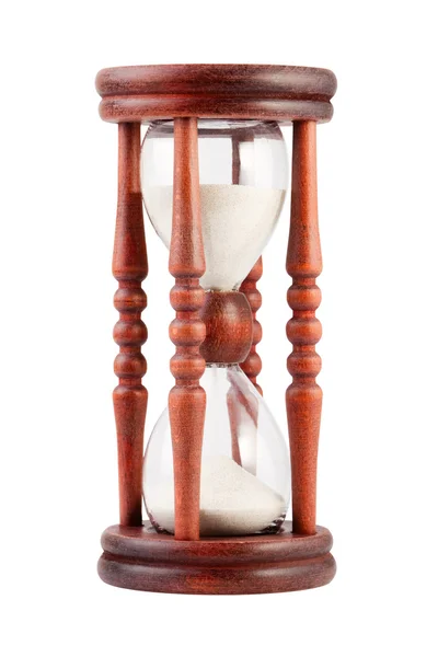 Пісочний годинник, ізольовані — стокове фото