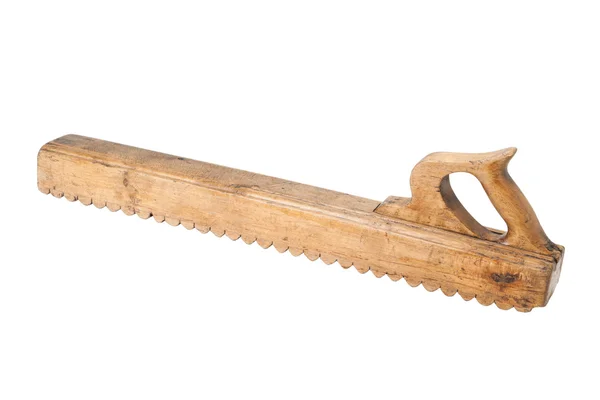 Retro-Holzwerkzeug zum Bügeln — Stockfoto