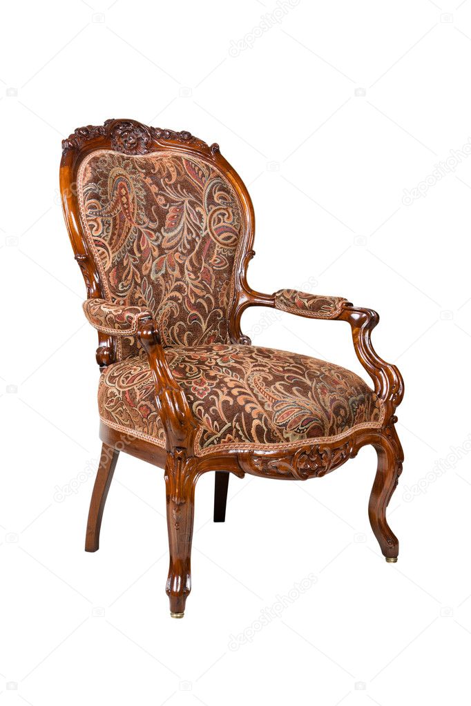 Vintage armchair — Stock Photo © AlexAvich #6644280