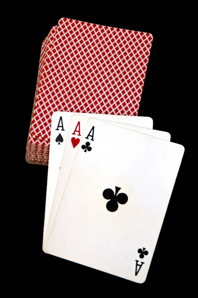 Three Aces — Stock Photo, Image