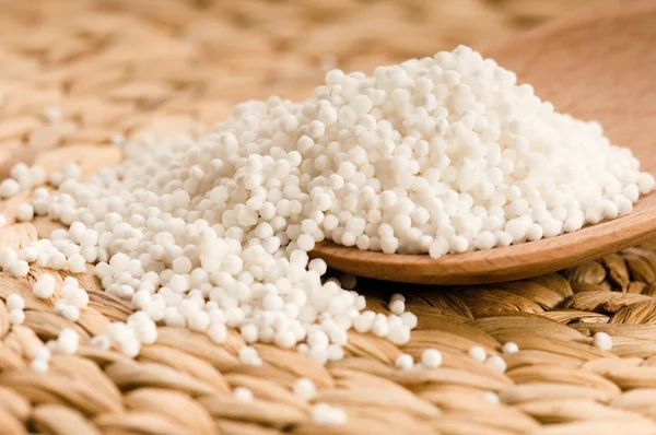 stock image White tapioca pearls