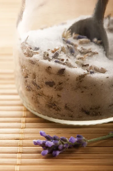 Lavender Sugar — Stock Photo, Image