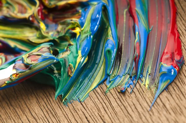 Mixing paints. background — Stock Photo, Image