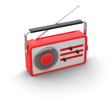 Retro radio clipart