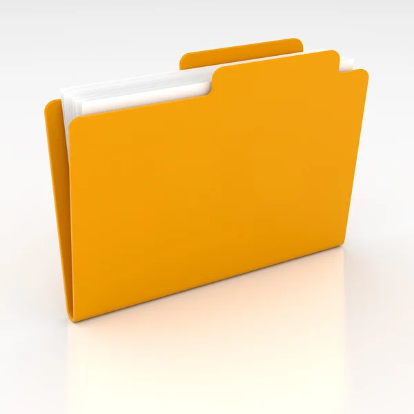 Computer folder Royalty Free Stock Images