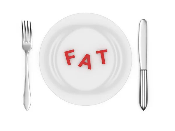 Концепція жиру — стокове фото