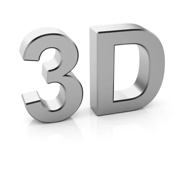 3D text — Stock fotografie