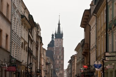 Krakow tarihi kent sokak