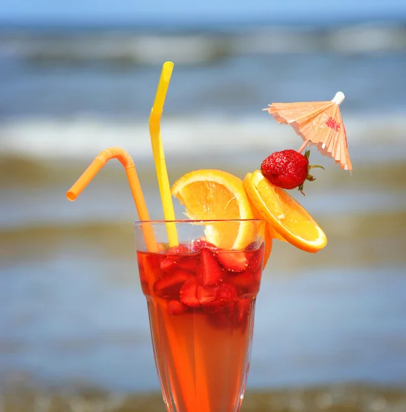 Cocktail di frutta dolce — Foto Stock
