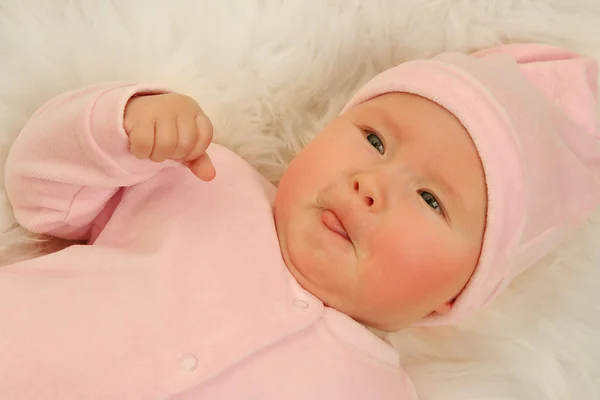 Rózsaszín baba — Stock Fotó