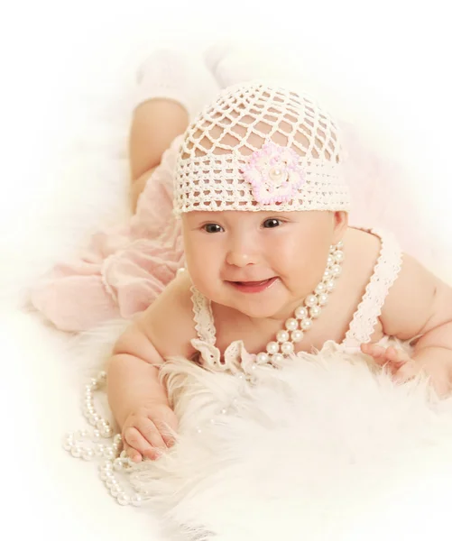 Bebé blanco —  Fotos de Stock