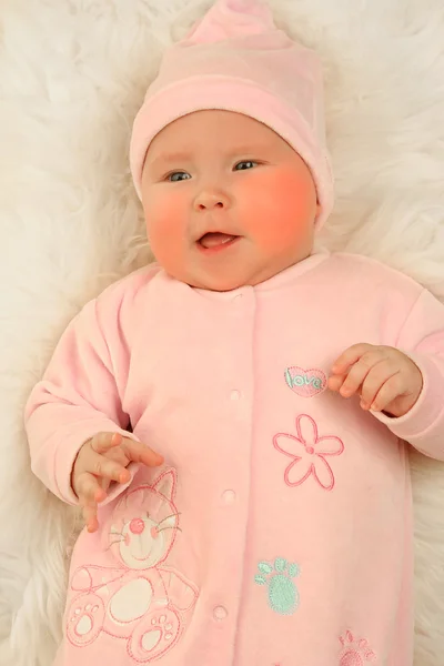 Bebé rosa —  Fotos de Stock