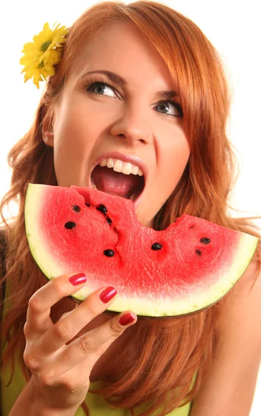 Šťavnatý meloun — Stock fotografie