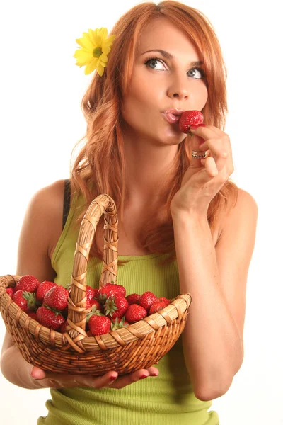 Sweet red berry — Stock Photo, Image