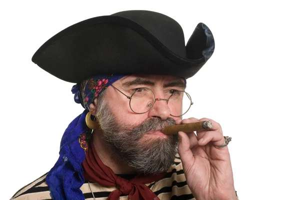 Bearded pirate — Stock Photo, Image