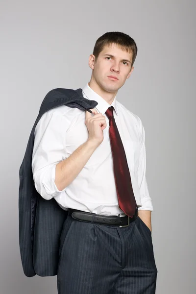 Handsome young businessman. — Stock Photo, Image
