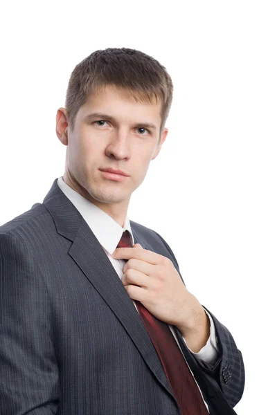 Handsome young businessman — Stock Photo, Image