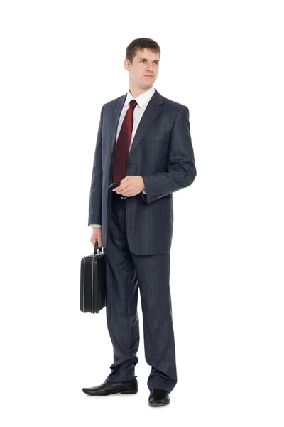 Awaiting a handsome young businessman — Stock Photo, Image