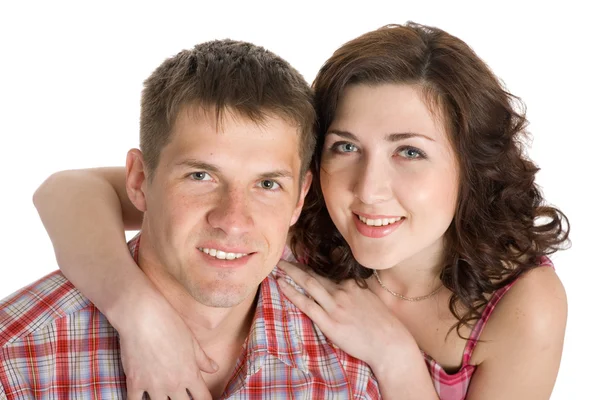 Portrait young couple — Stock Photo, Image