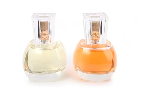 Dva flakonytvå parfymflaskor — Stock fotografie