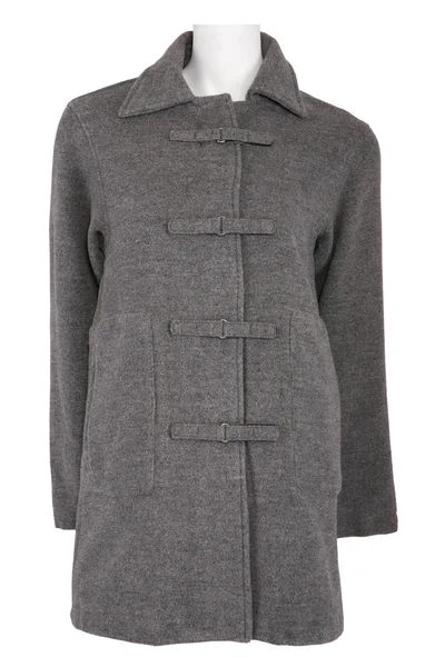 Cappotto di lana femminile — Foto Stock