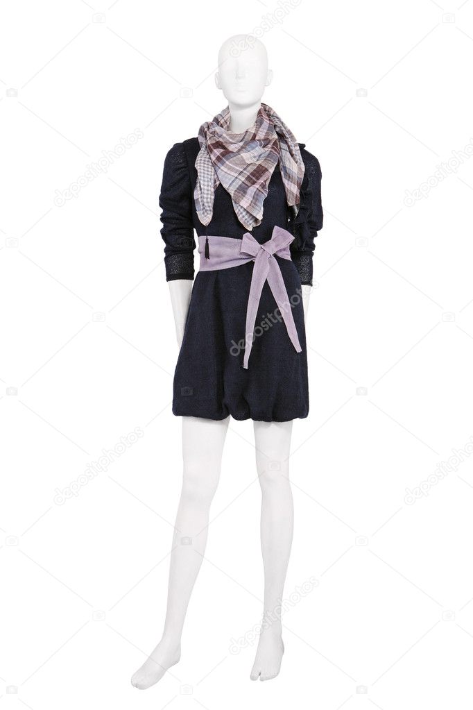 Mannequin dressed in female clothes