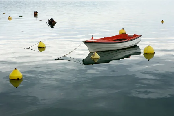 stock image Lonely boat