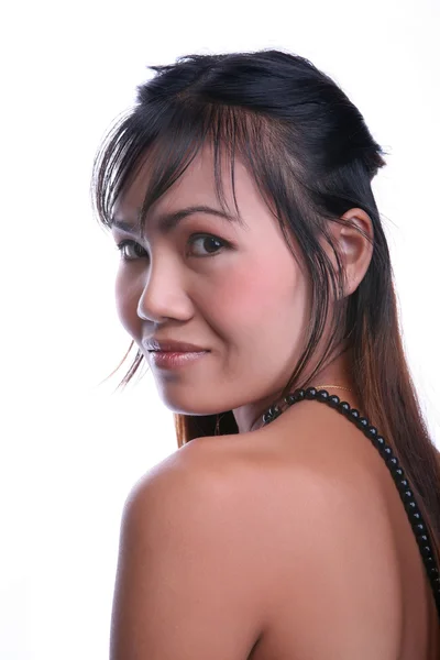 Mulher tailandesa jovem bonita — Fotografia de Stock