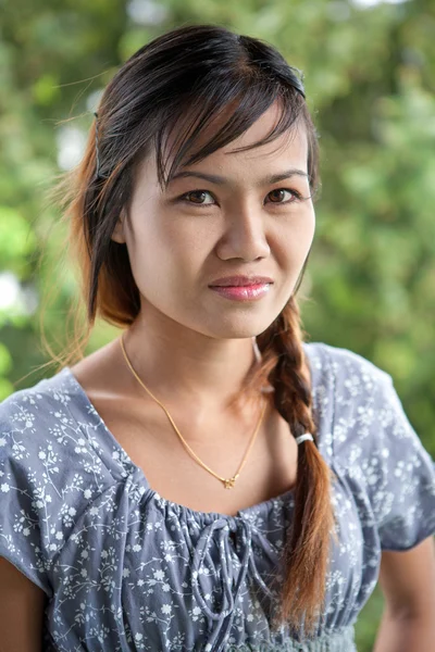 Krásná žena thajské — Stock fotografie
