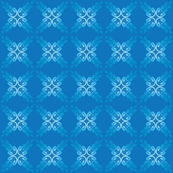 Vektor blaue Textur mit gekreuzten Elementen — Stockvektor