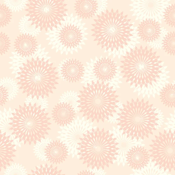 円形の要素を持つベクトル ピンク テクスチャ — ストックベクタ