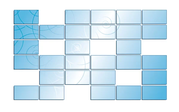 Pantallas azules vectoriales con tracería y gradiente - eps 10 — Archivo Imágenes Vectoriales