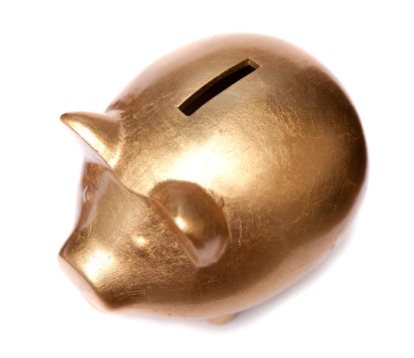 stock image Golden pig moneybox