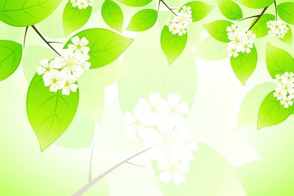 緑の自然 — ストックベクタ