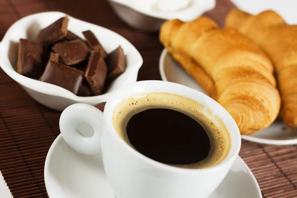 Schwarzer Espresso-Kaffee — Stockfoto
