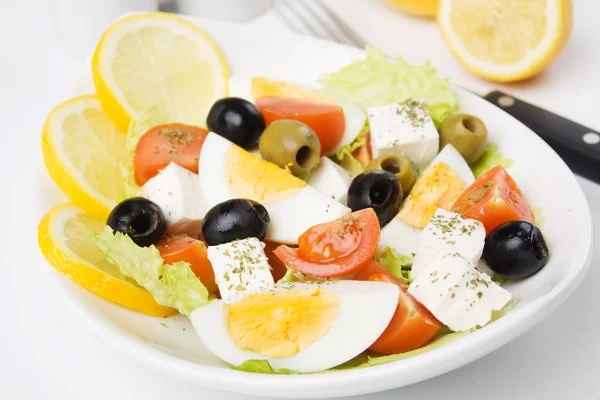 Salade d'œufs et fromage — Photo