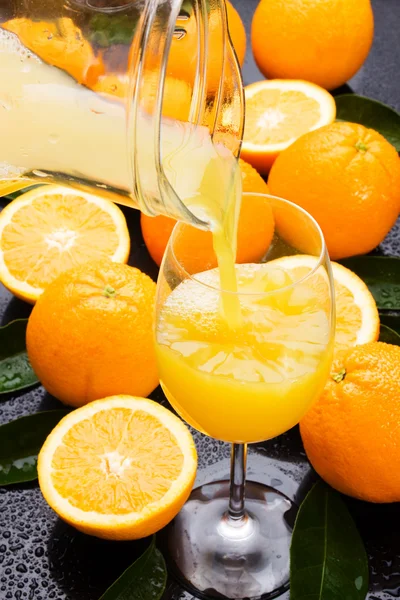 오렌지 과일 주스 — 스톡 사진