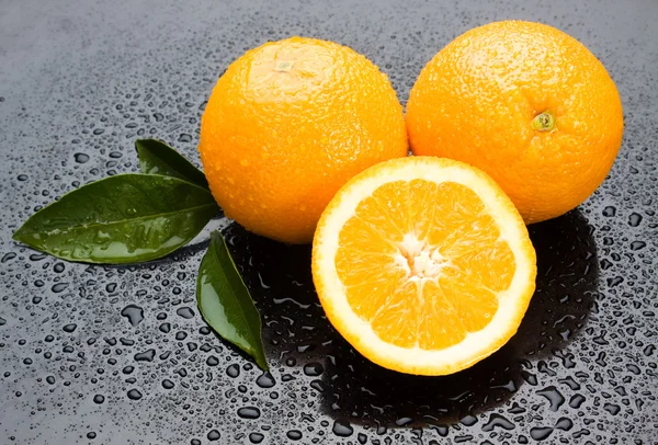Fruta fresca de laranja — Fotografia de Stock