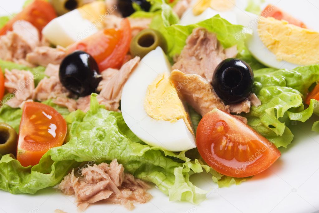 Egg and tuna salad