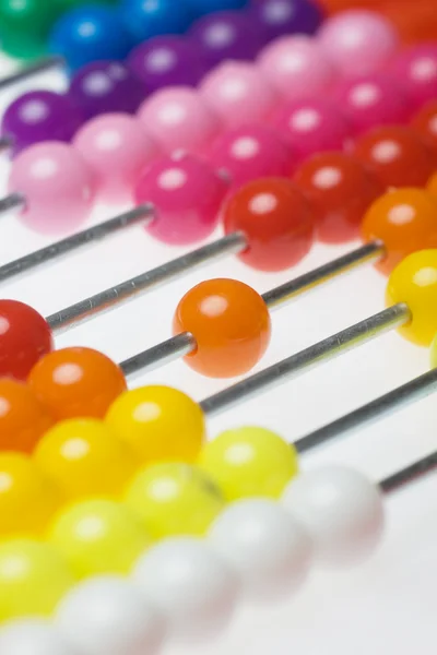 stock image Colorful abacus beads