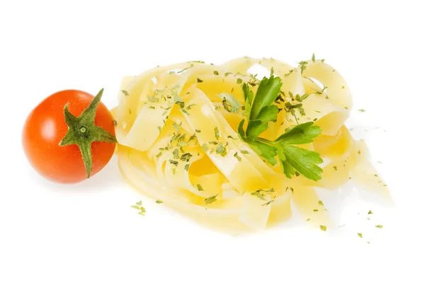 Italské fettuccine těstoviny — Stock fotografie