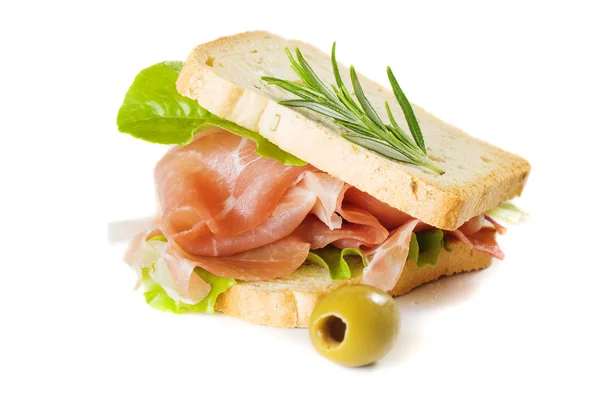 Stock image Prosciutto sandwich