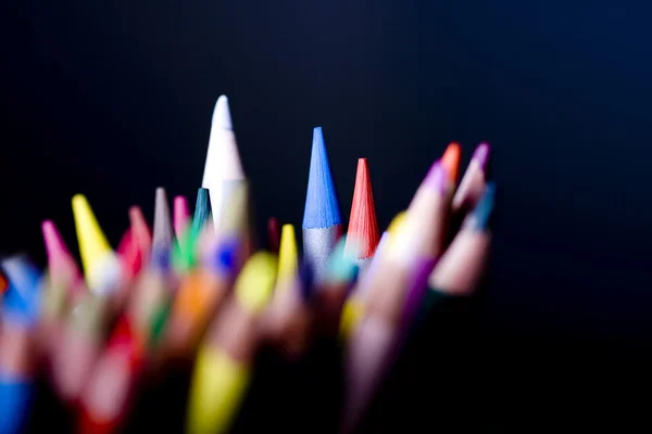 Colorful crayons Royalty Free Stock Photos