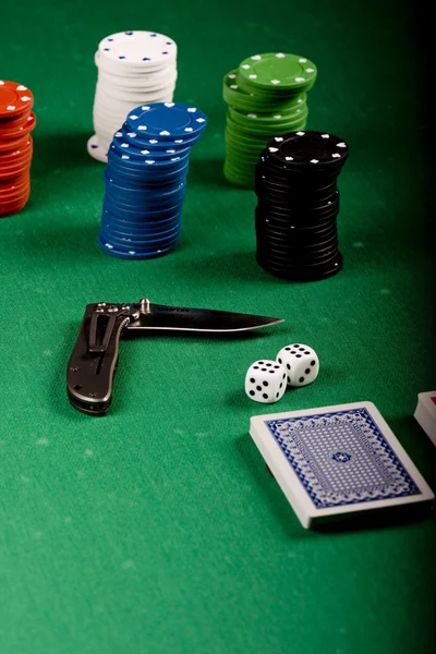 Poker Stockafbeelding