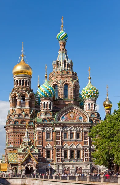 São Petersburgo, Rússia.Catedral de Spas-na-krovi — Fotografia de Stock
