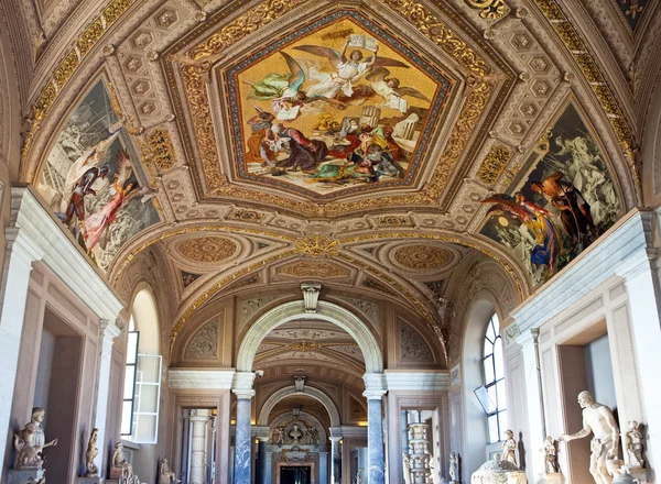 Музеї Ватикану, галерея — стокове фото