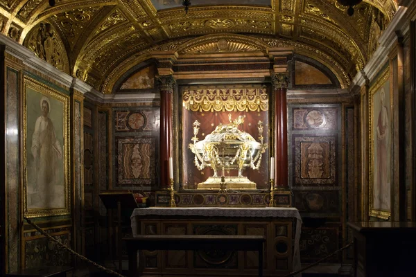 Olaszország. Róma. Bölcsőde Krisztus a templom a Santa Maria maggiore — Stock Fotó