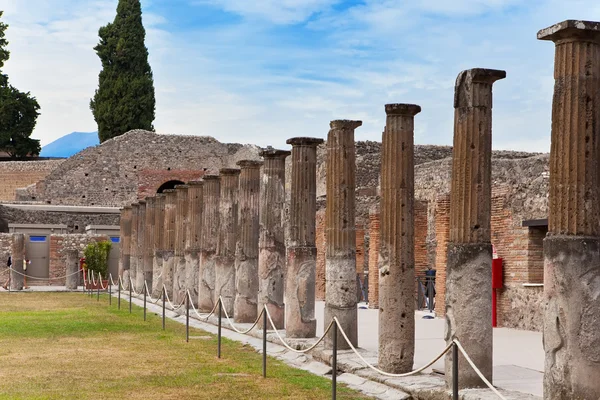 Itálie. Pompeiovy ruiny. — Stock fotografie