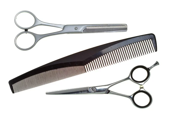 Speciální nůžky pro práci kadeřníka — Stock fotografie
