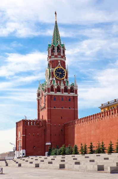 Moskva, Kreml zeď — Stock fotografie